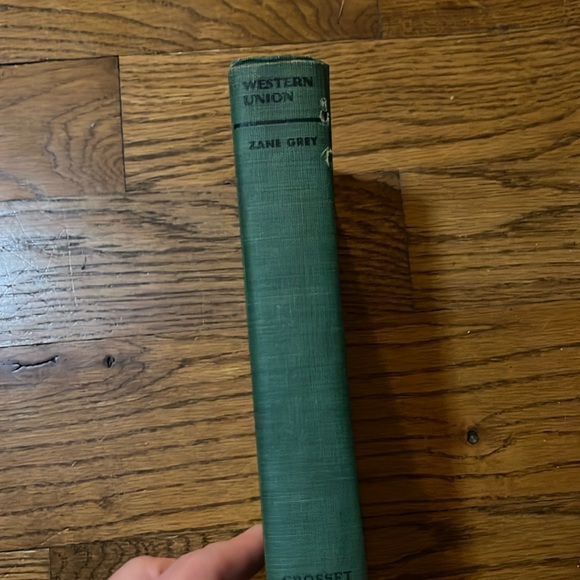 Western Union by Zane Grey Hardcover Book Vintage 1939 Grosset & Dunlap - Picture 3 of 7
